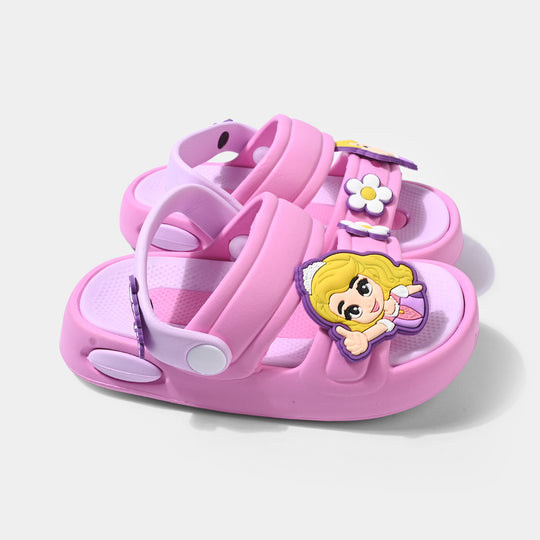 Girls Clogs 008-Y49-Fuchsia