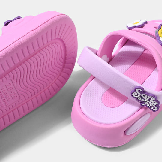 Girls Clogs 008-Y49-Fuchsia