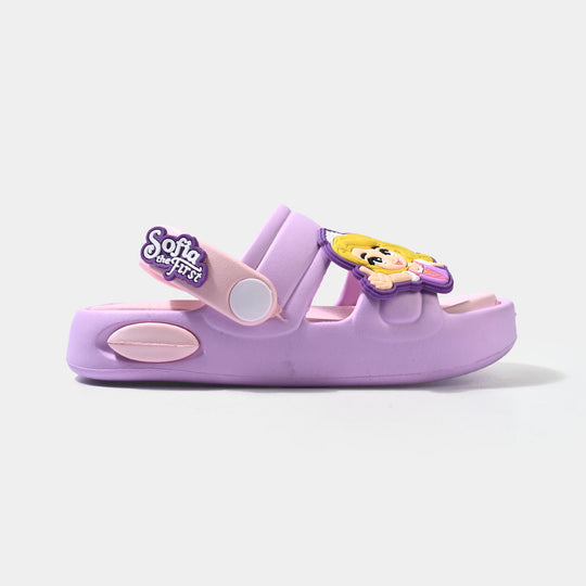 Girls Clogs 008-Y49-Purple