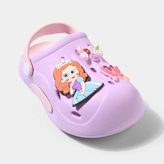 Girls Clogs 3503-Purple