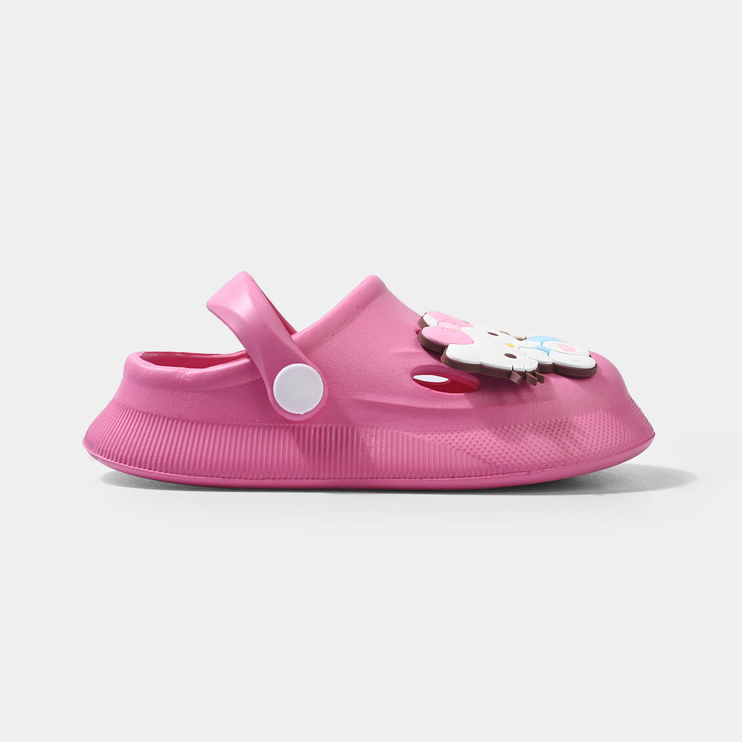 Girls Clogs 3501-2KT-Fuchsia