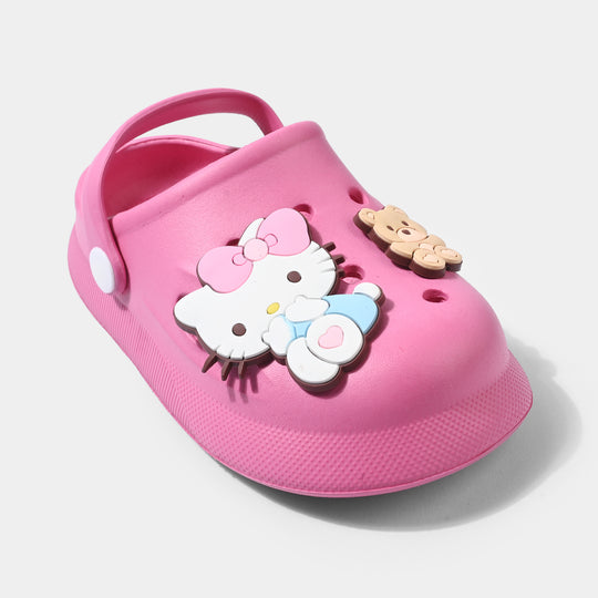 Girls Clogs 3501-2KT-Fuchsia