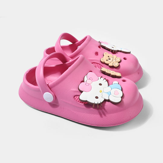 Girls Clogs 3501-2KT-Fuchsia
