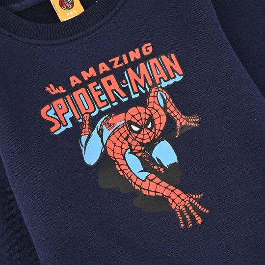 Boys Fleece Sweatshirt Character-NAVY