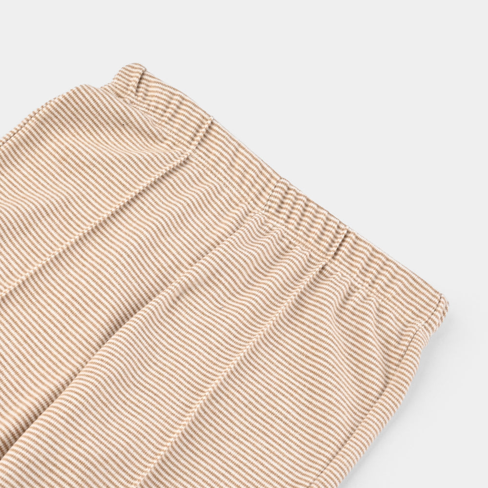 Girls MicroFiber Tights STRIPES-BROWN