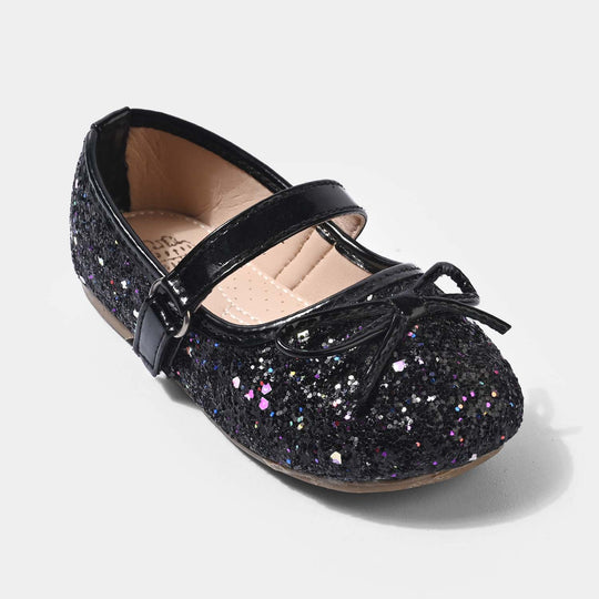 Girls Pumps 11-125-BLACK