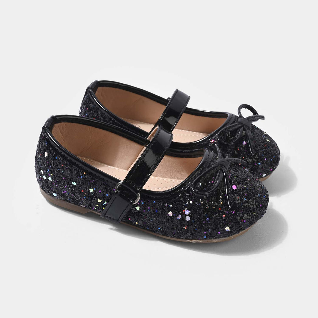 Girls Pumps 11-125-BLACK