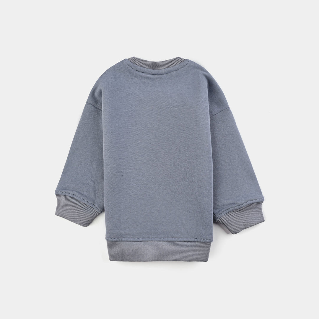 Infant Boys Fleece Sweatshirt Boy Player - Blue