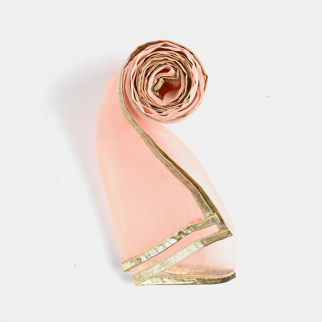 Girls Velvet 3Pcs Rani-Purple