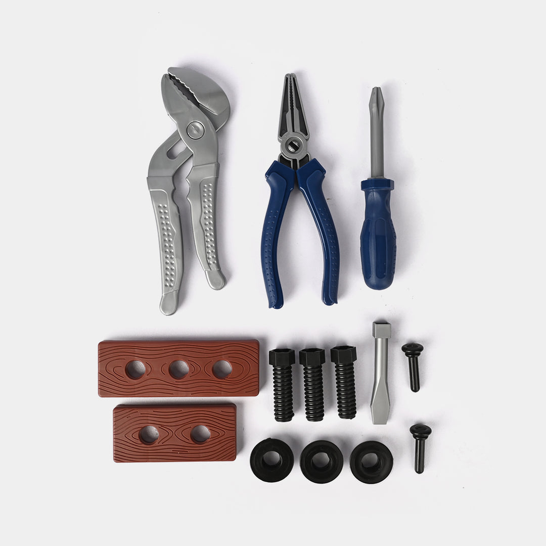 Toy Tool Set – Kids’ Pretend Play Construction Kit