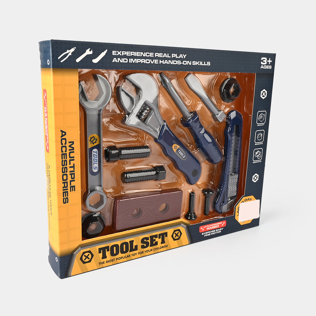 Toy Tool Set – Kids’ Pretend Play Construction Kit