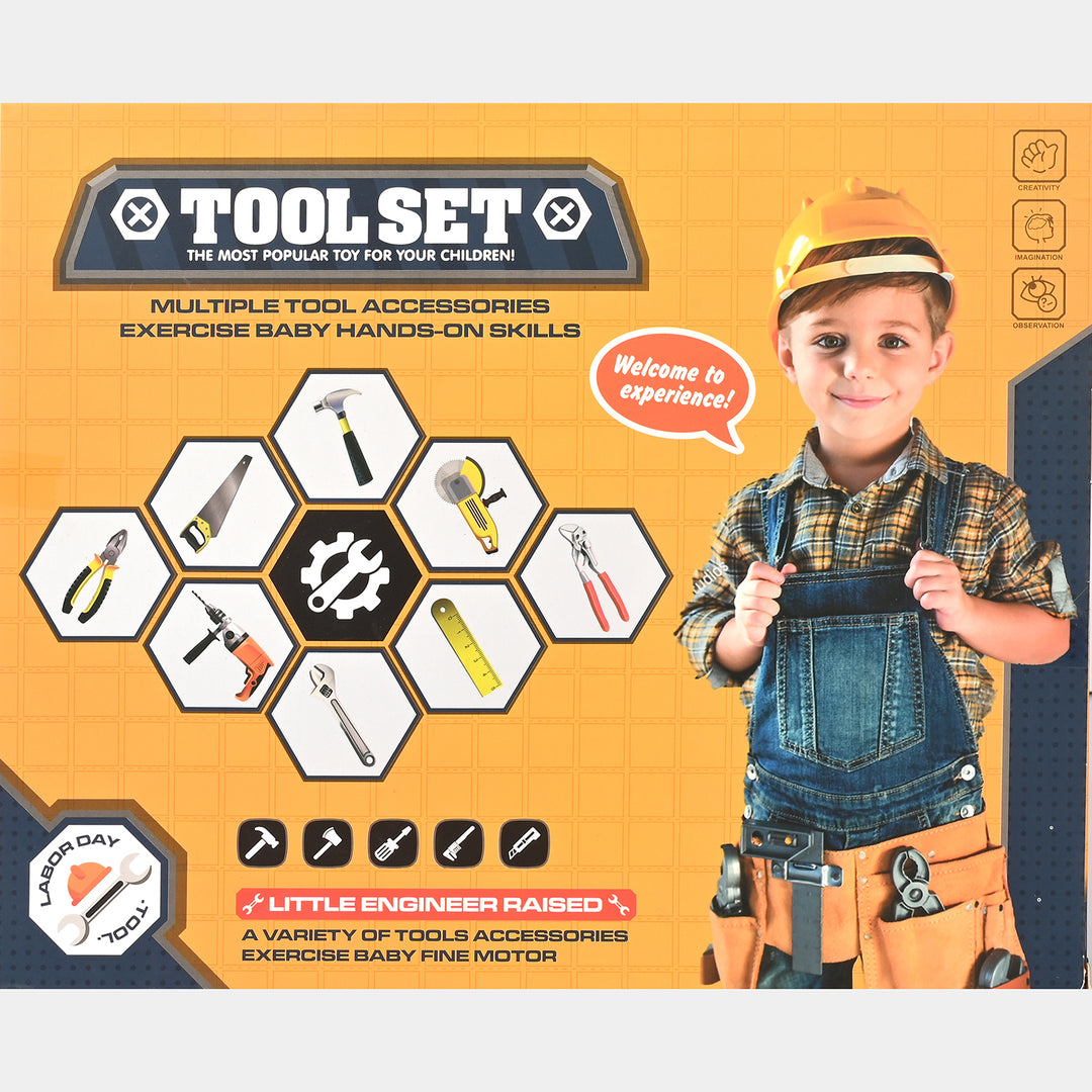 Toy Tool Set – Kids’ Pretend Play Construction Kit