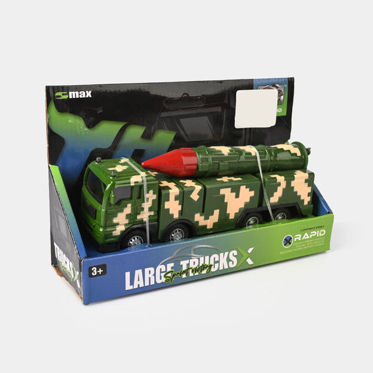 Pullback Alloy Military Vehicle For Kids