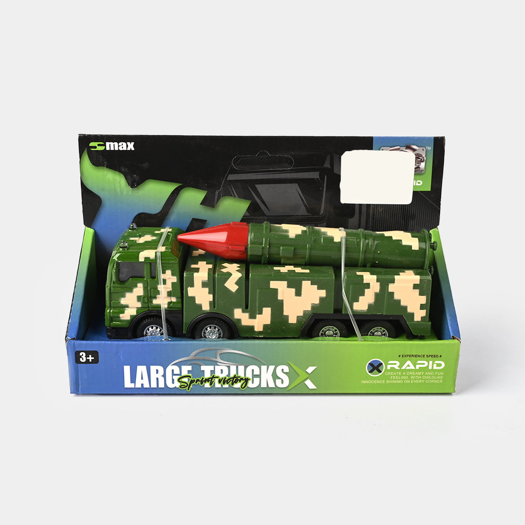 Pullback Alloy Military Vehicle For Kids