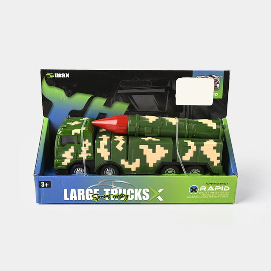 Pullback Alloy Military Vehicle For Kids