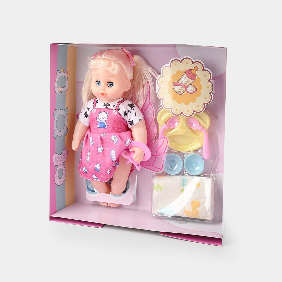 Cute Doll Set with Playful Accessories