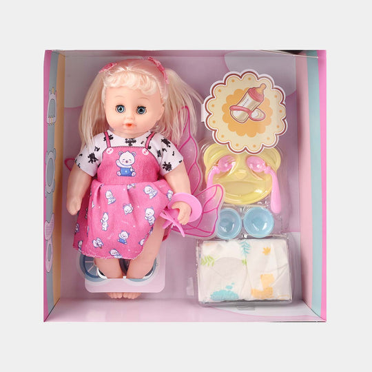 Cute Doll Set with Playful Accessories