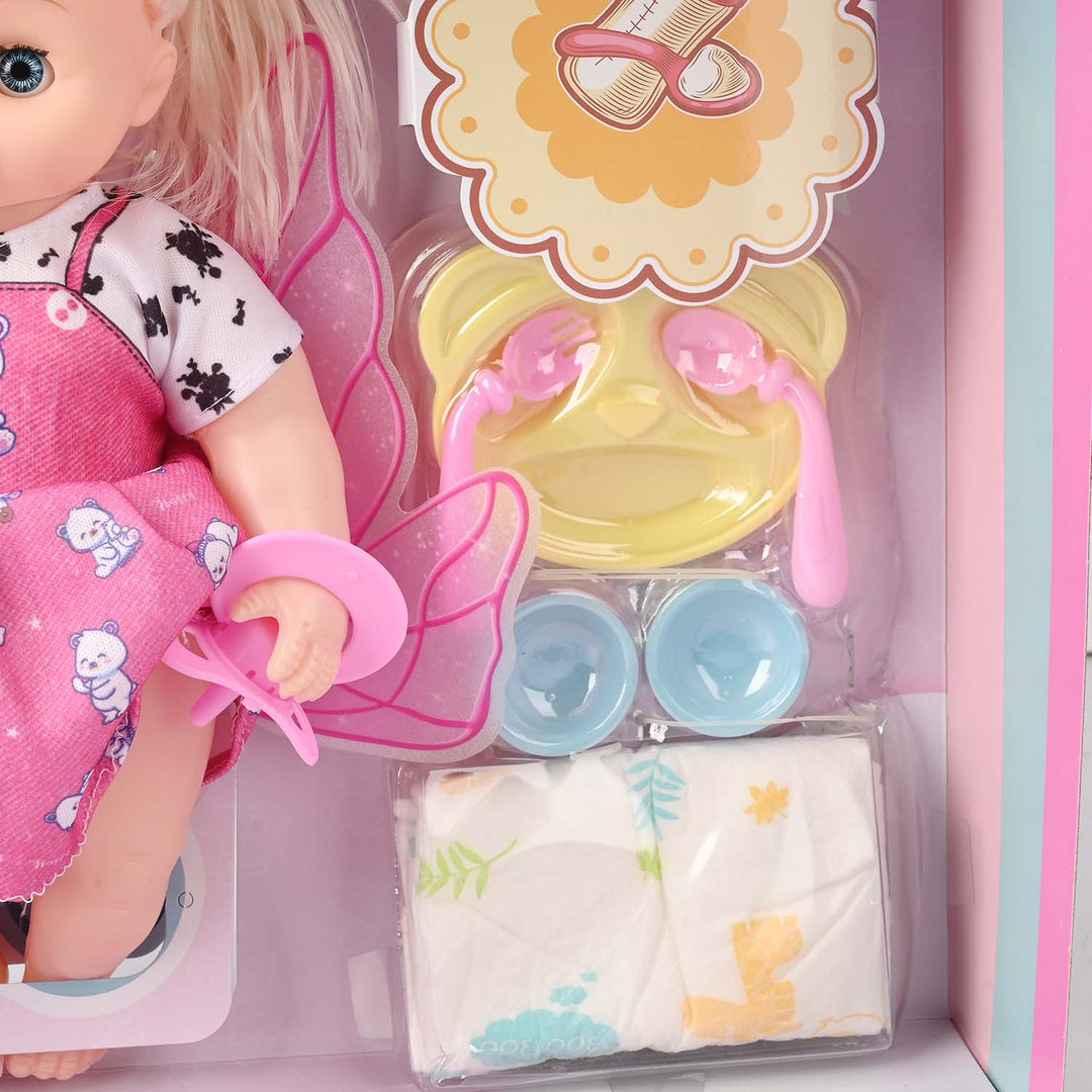 Cute Doll Set with Playful Accessories