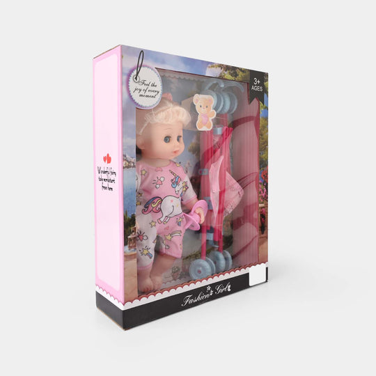 Cute Doll Set with Playful Accessories
