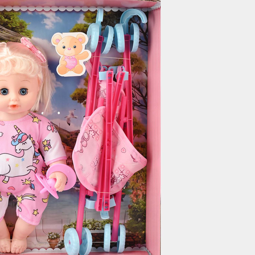 Cute Doll Set with Playful Accessories