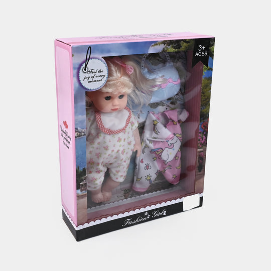 Cute Doll Set with Playful Accessories