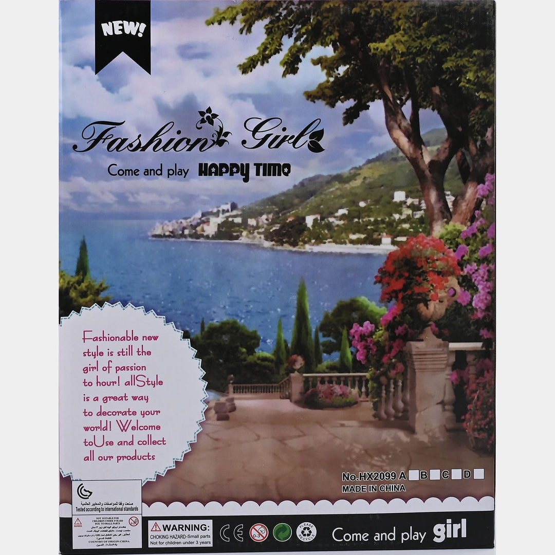 Cute Doll Set with Playful Accessories