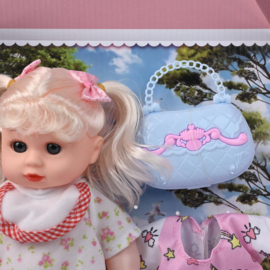 Cute Doll Set with Playful Accessories