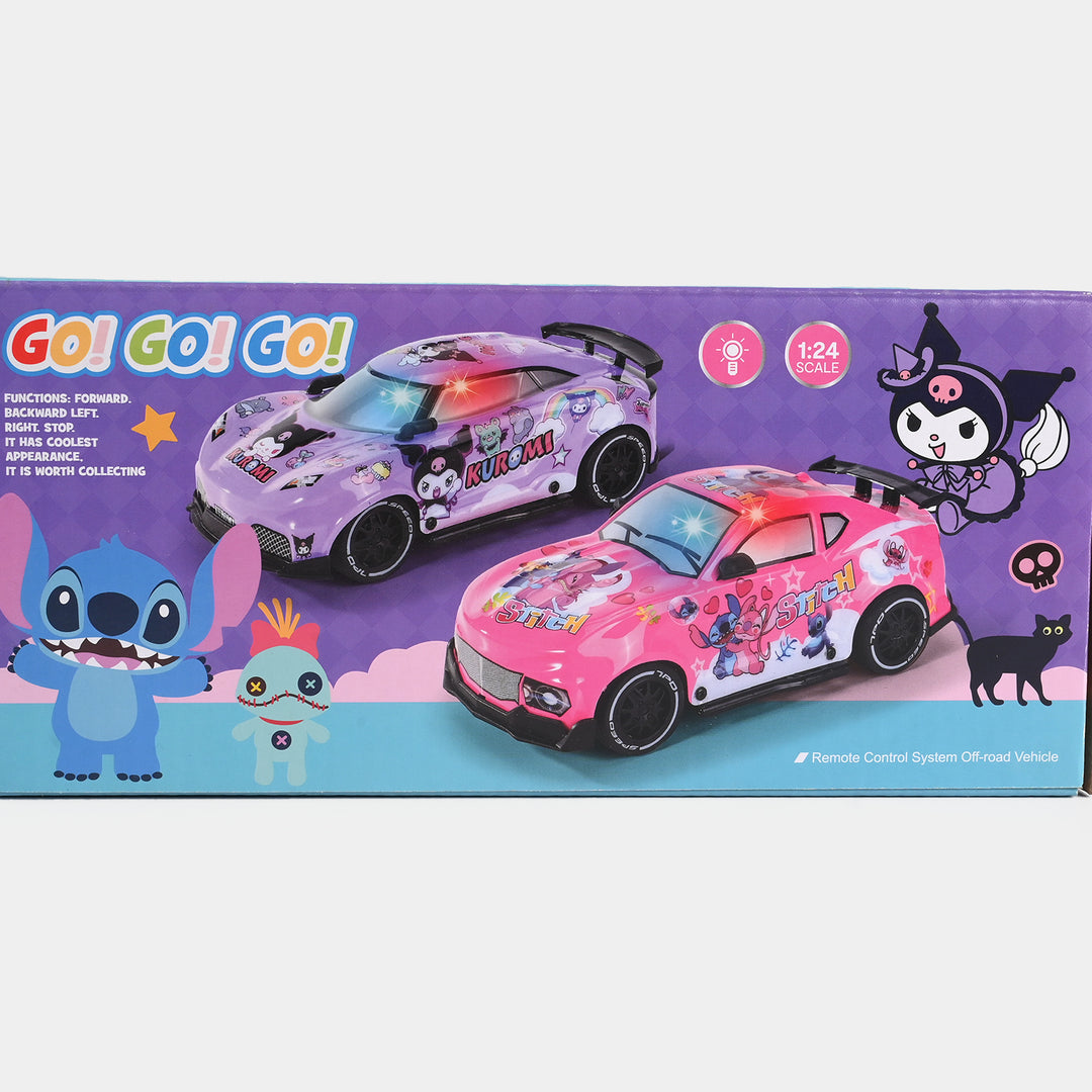 Remote Control PVC Shell Car For Kids