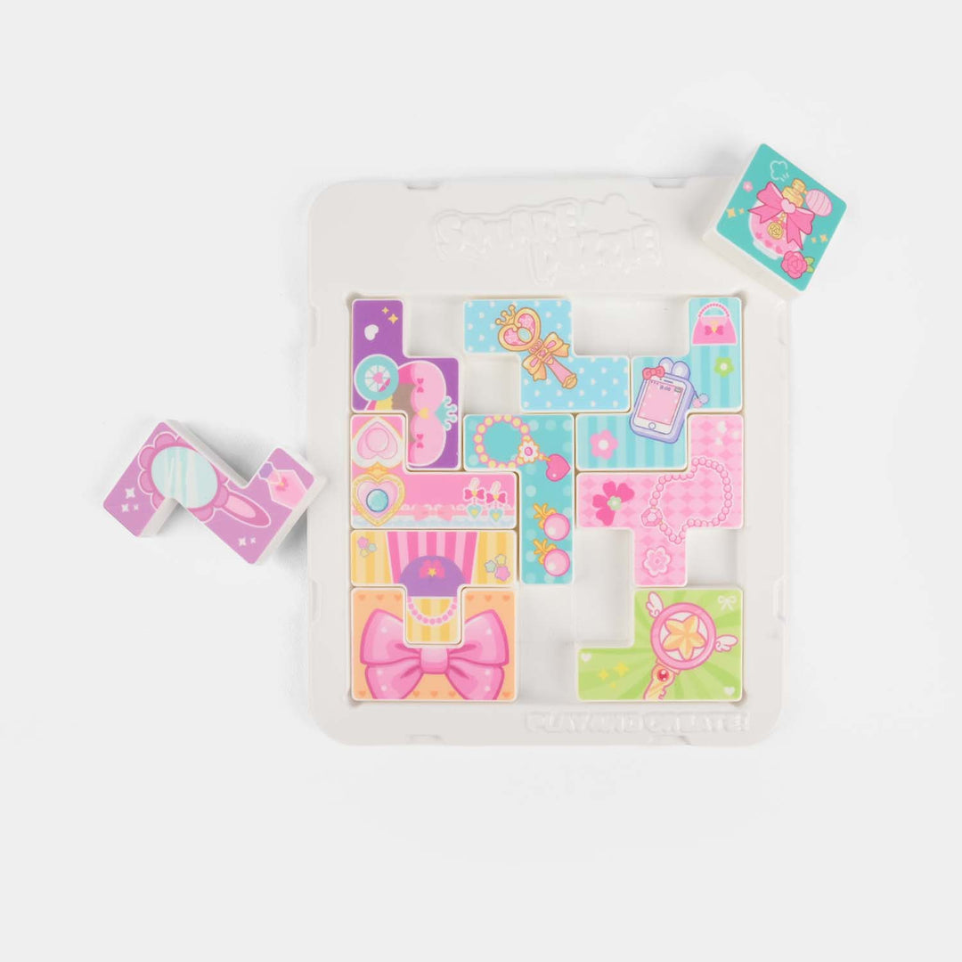 Square Puzzle – 12 Pcs DIY Educational Toy