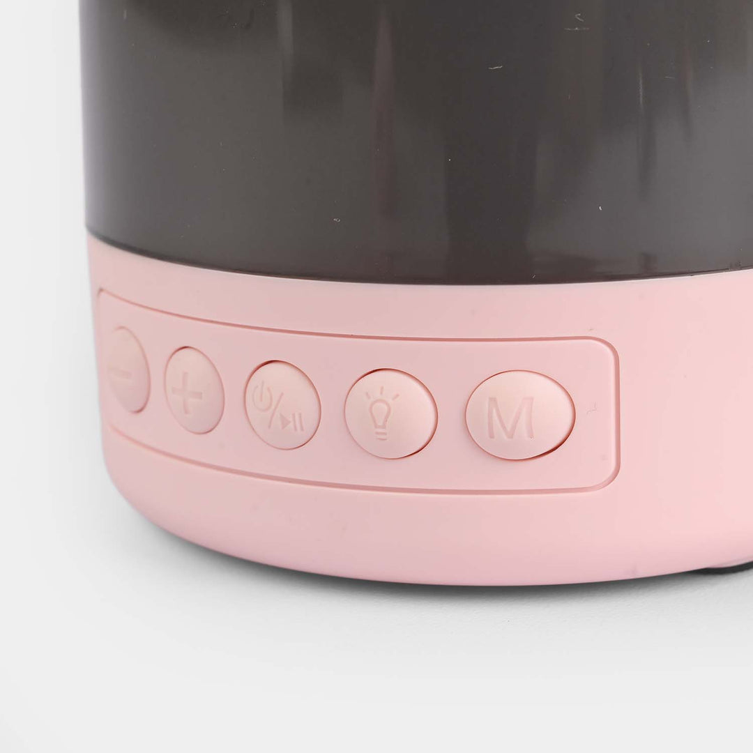 Bluetooth Speaker With 2 Wireless Microphones Karaoke Music Play