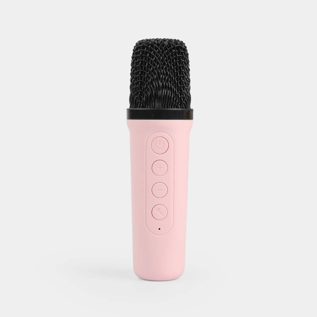 Bluetooth Speaker With 2 Wireless Microphones Karaoke Music Play