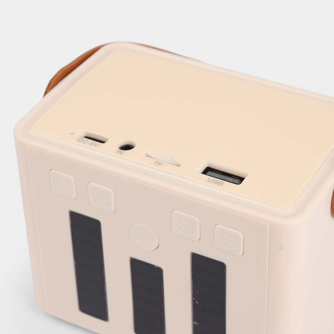 Bluetooth Speaker With 2 Wireless Microphones Karaoke Music Play