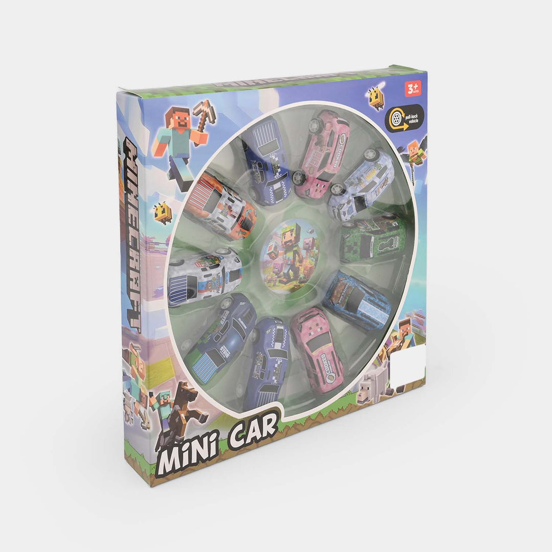 Character-Style Mini Car Toy Set