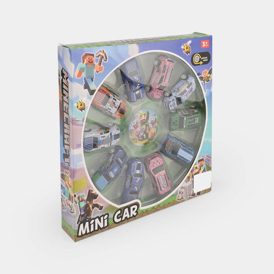 Character-Style Mini Car Toy Set
