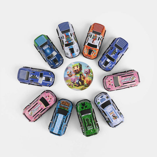 Character-Style Mini Car Toy Set