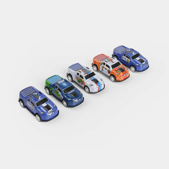 Character-Style Mini Car Toy Set