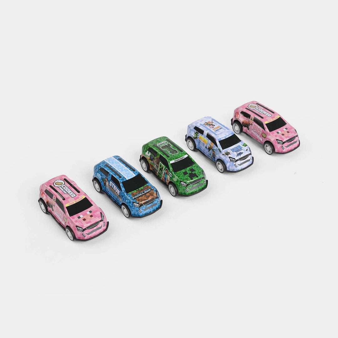Character-Style Mini Car Toy Set