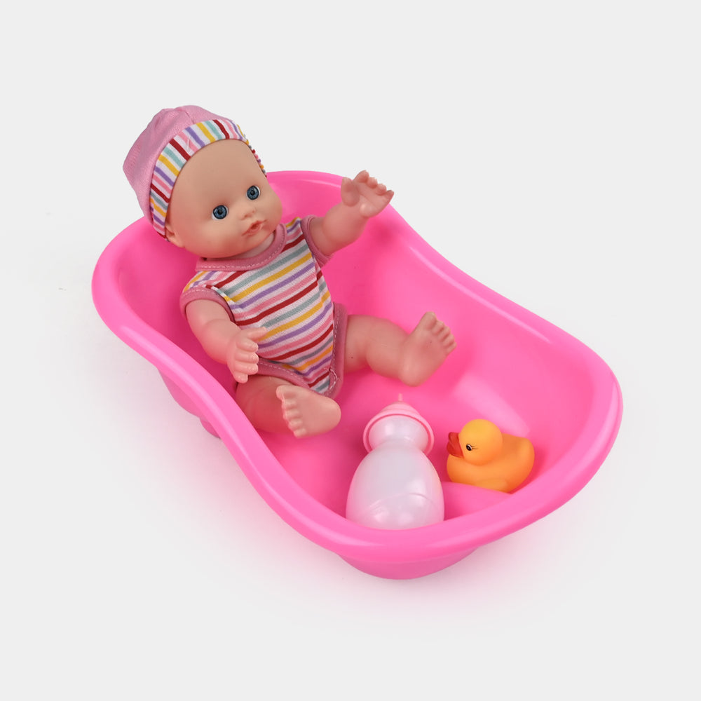 10.5 Inch Baby With Bathtub Bottle