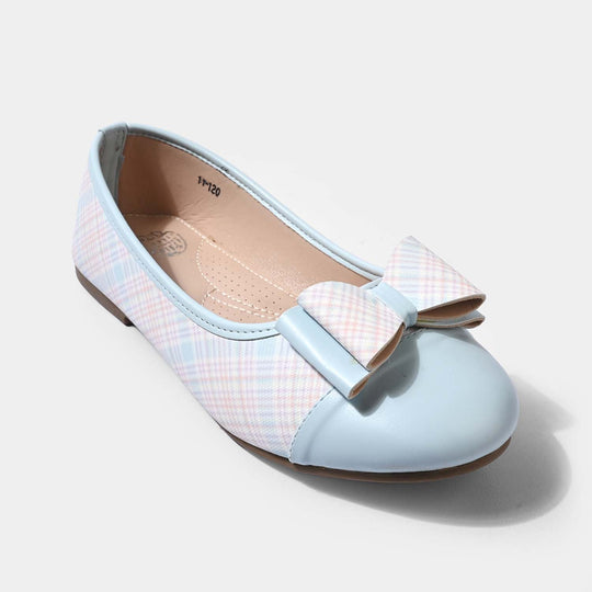 Girls Pumps 11-120-BLUE