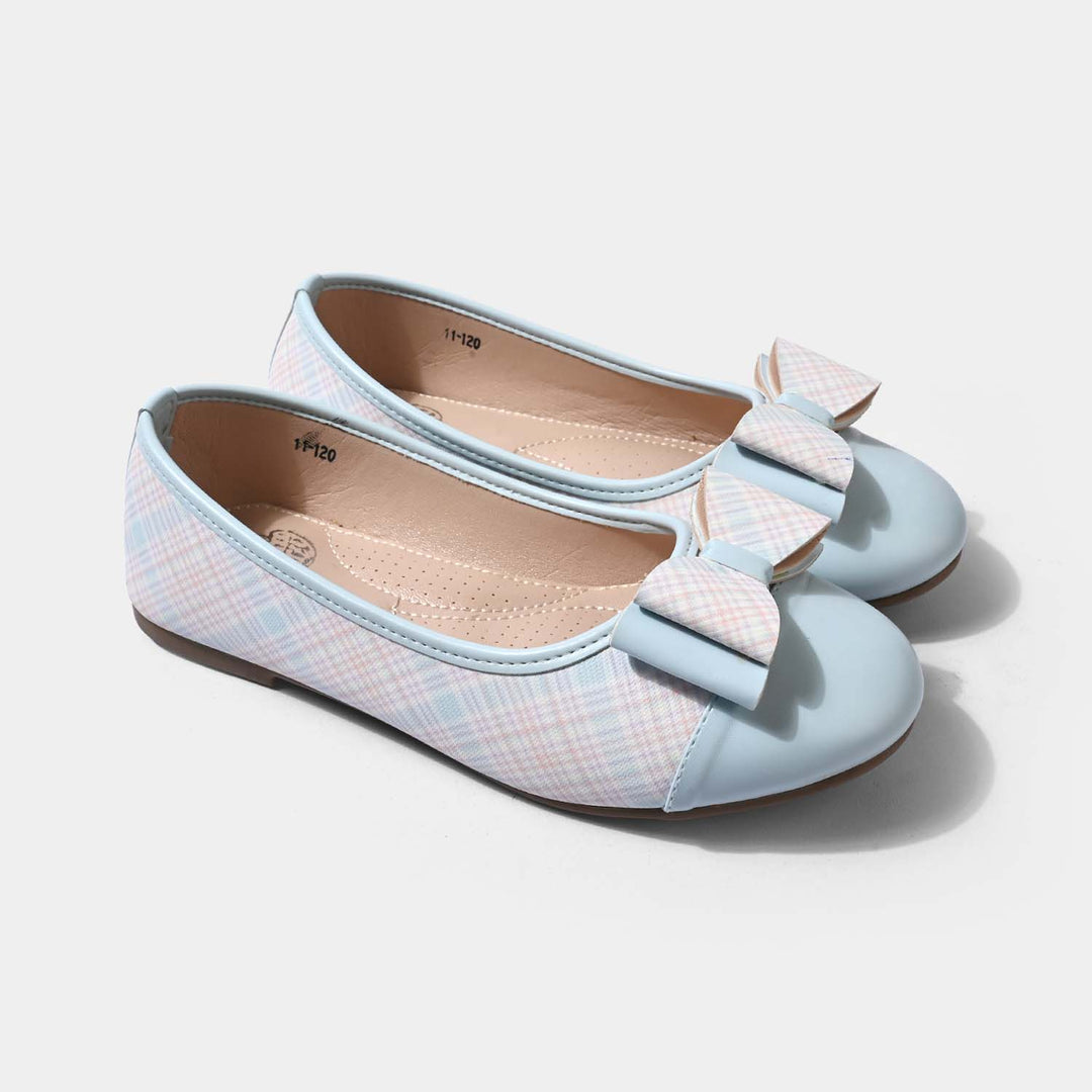 Girls Pumps 11-120-BLUE