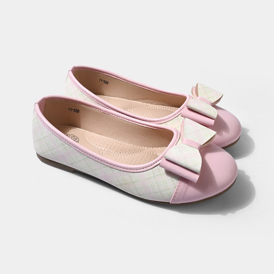 Girls Pumps 11-120-PINK