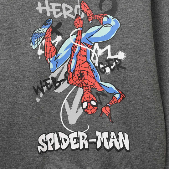 Boys Cotton Interlock 2 Piece Character-GREY