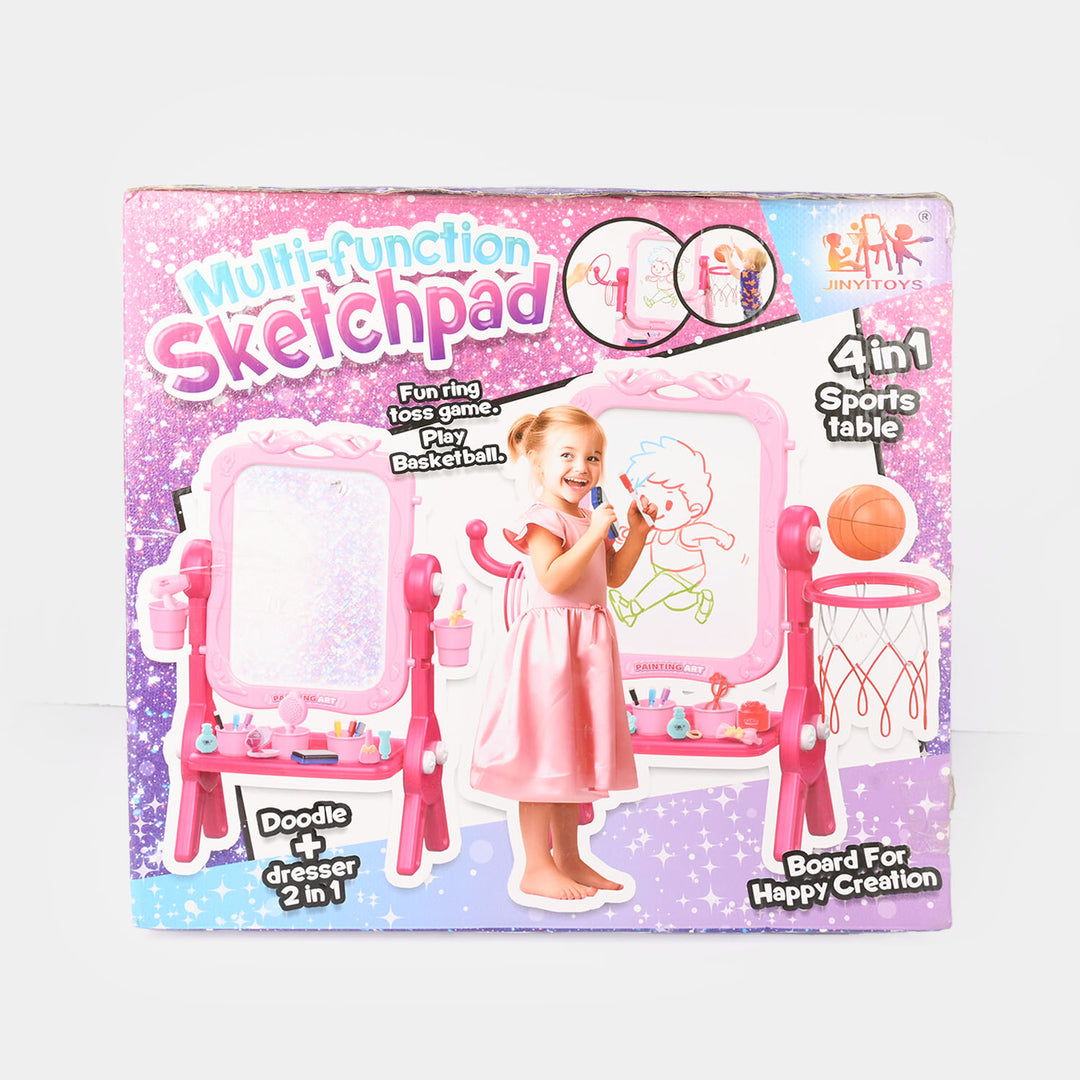 Multi-Function Sketchpad 4-in-1 Educational Table