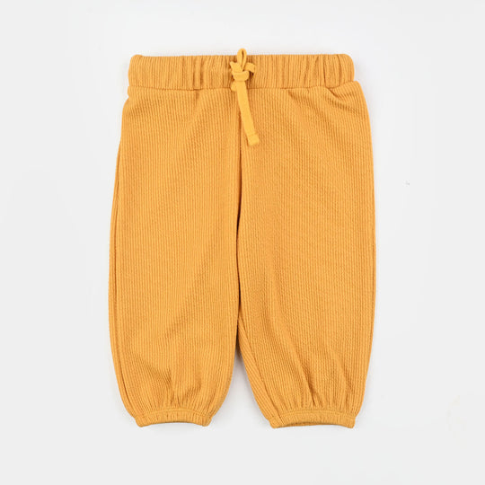 Infant Girls Jacquard Suit Abstract Flora-ORANGE