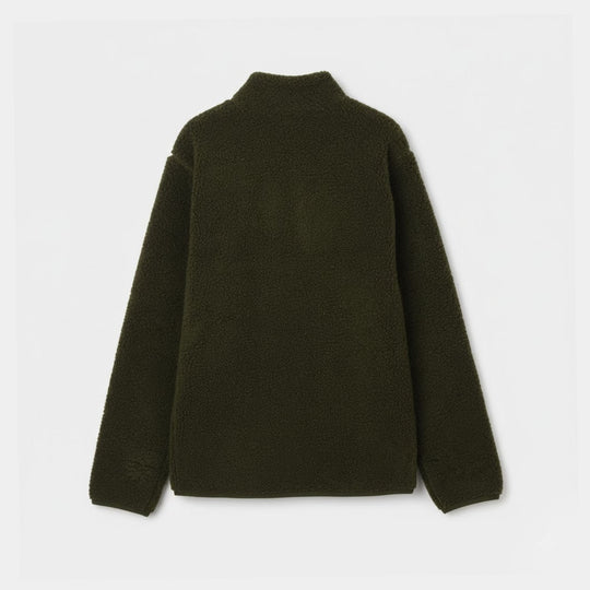 Boys Sherpa Jacket - Green