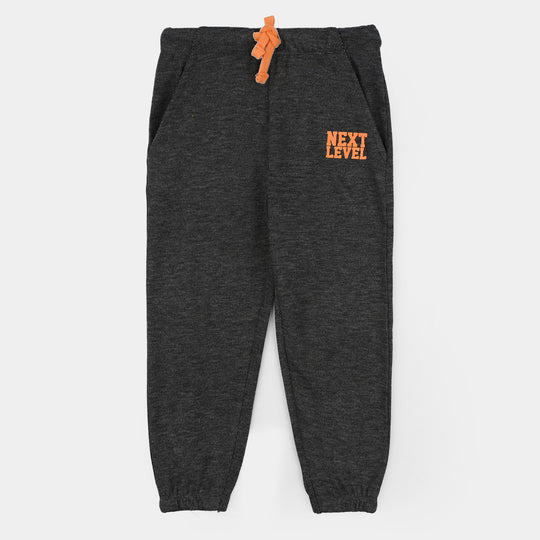 Boys Cotton Interlock Pajama Next Level-BLACK