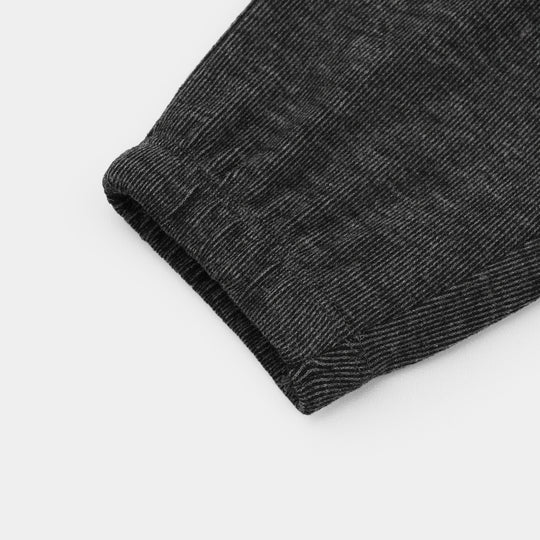 Boys Cotton Interlock Pajama Next Level-BLACK