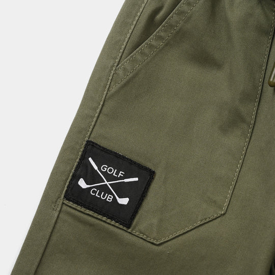 Boys Twill Pant Golf - Green