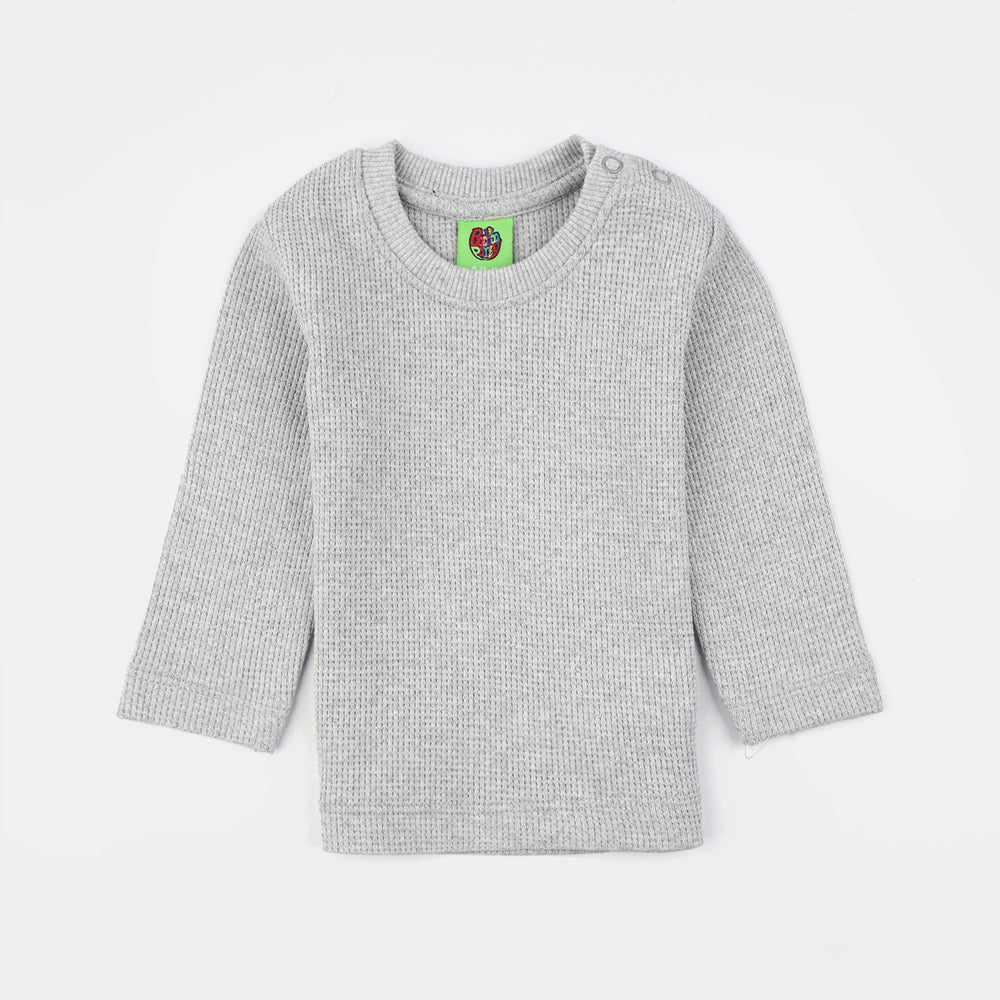 Infant Boys Thermal Inner Wear Suit-GREY