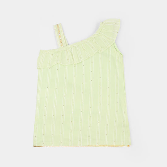 Infant Girls Poly Viscose 2Pcs (Gulistaan) – Pista